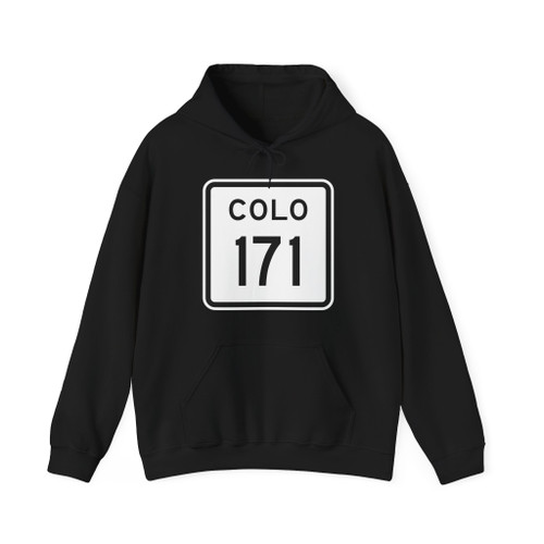 Colorado 171 1952 (Colorado) (Road Sign) Hoodie