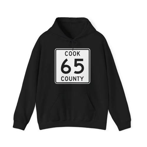 Cook County 65 MN (Minnesota) (Road Sign) Hoodie