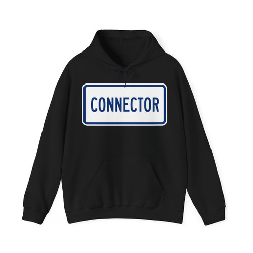 Connector plate South Carolina (South Carolina) (Road Sign) Hoodie