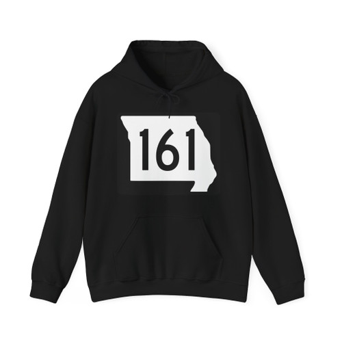 MO-161 (Missouri) (Road Sign) Hoodie