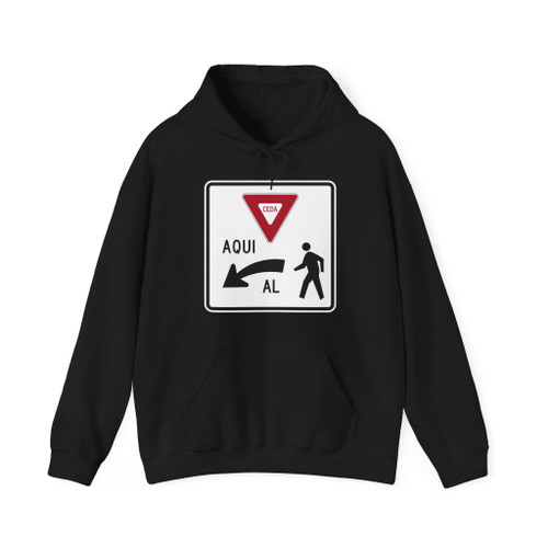 MUTCD-PR R1-5I (Puerto Rico) (Road Sign) Hoodie