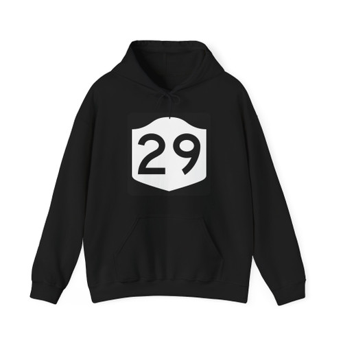 NY-29 (New York) (Road Sign) Hoodie