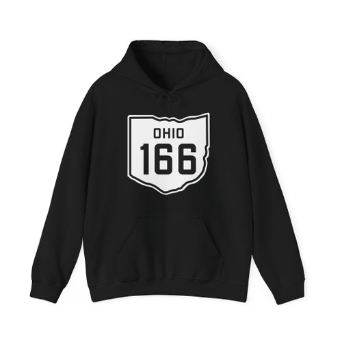 OH-166 1927 (Ohio) (Road Sign) Hoodie