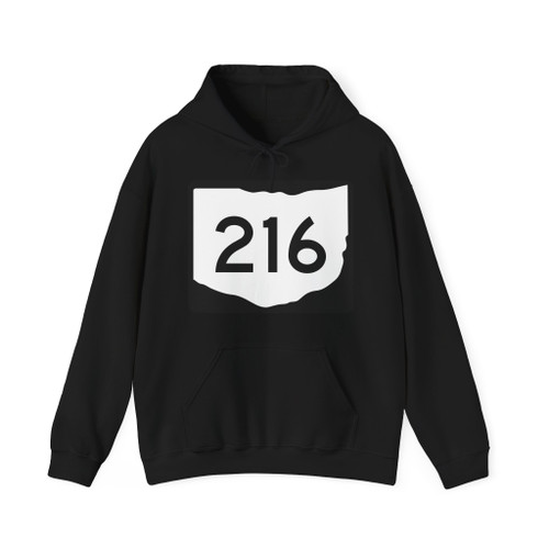 OH-216 (Ohio) (Road Sign) Hoodie