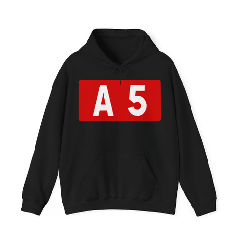 Autoroute française 5 (France) (Road Sign) Hoodie