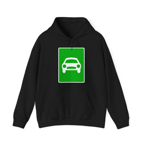 Autoweg S (Sweden) (Road Sign) Hoodie
