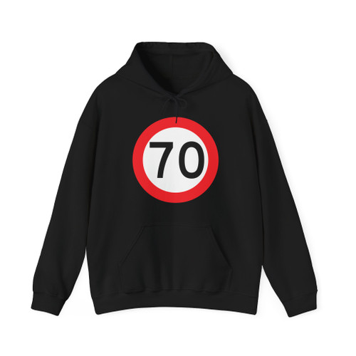 Chile road sign RR-1 70 (Chile) (Road Sign) Hoodie