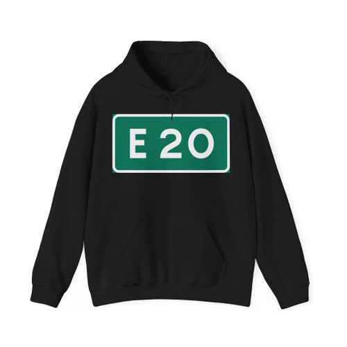 E20 Sverige (Sweden) (Road Sign) Hoodie