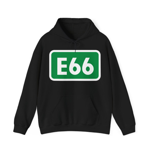 E66-SVK (Slovakia) (Road Sign) Hoodie
