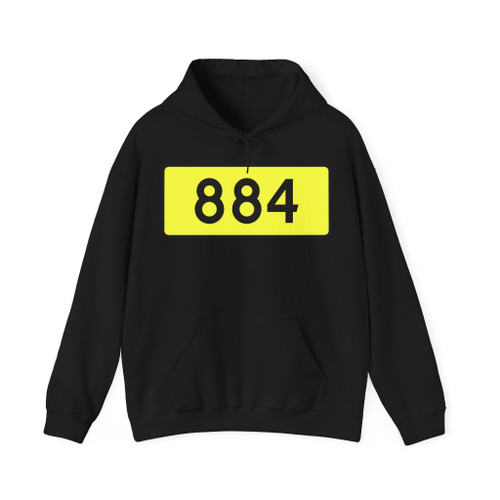 DW884-PL (Poland) (Road Sign) Hoodie