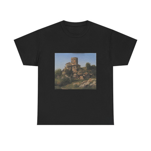 Eckersberg, CW - En bygning ved Tor di Quinto uden for Rom - 1815 - T-Shirt
