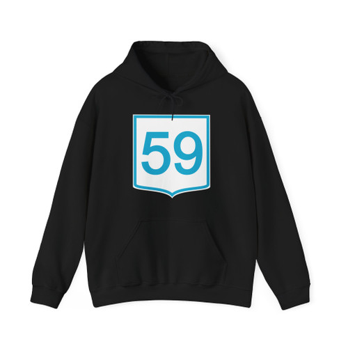 GR-OEO-59 (Greece) (Road Sign) Hoodie