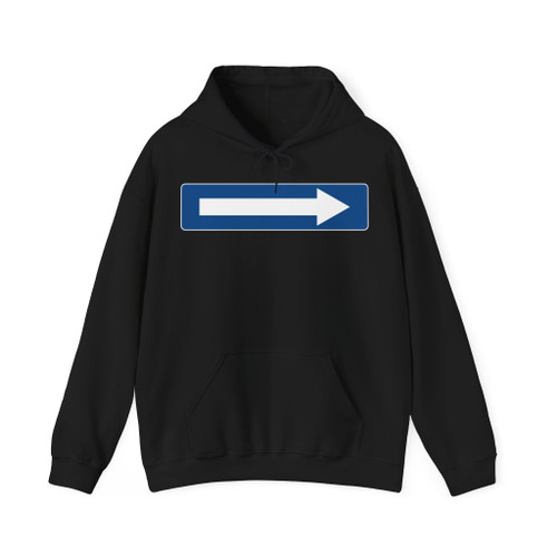 HR road sign C05-2 (Croatia) (Road Sign) Hoodie