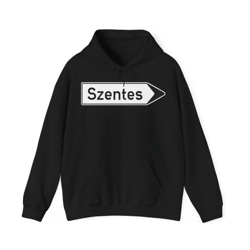 Hungary Sign 141 (Hungary) (Road Sign) Hoodie