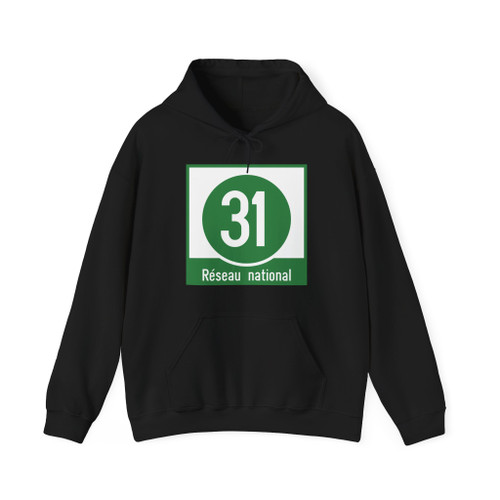 Luxembourg pictogramme piste cyclable nationale PC031 (Luxembourg) (Road Sign) Hoodie
