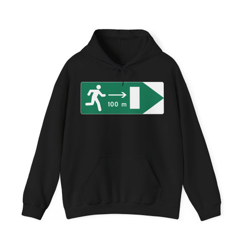 Luxembourg road sign E31b 1 (Luxembourg) (Road Sign) Hoodie