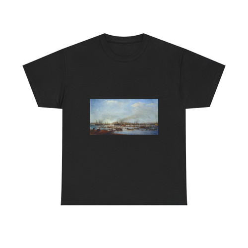 Alexei Petrovich Bogoliubov (1824-1896) The Entrance of the Russian Fleet into Toulon Harbour - Oil on C-0 - T-Shirt