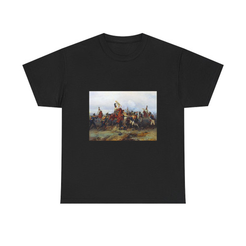 Bogdan Pavlovich Willewalde (1819-1903) Feat of Cavalry Regiment at the battle of Austerlitz in 1805 (Cz-0 - T-Shirt