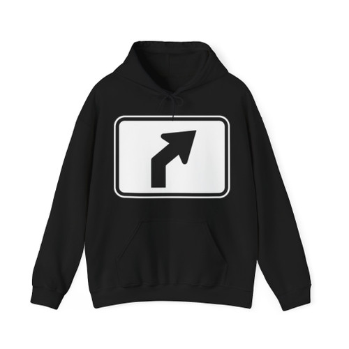 MUTCD M5-2PR (United States) (Road Sign) Hoodie