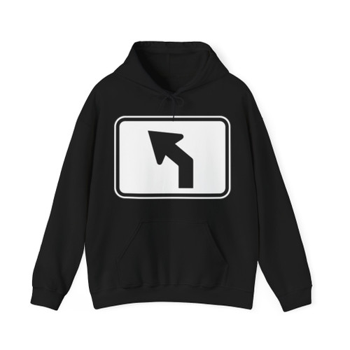 MUTCD M5-2PL (United States) (Road Sign) Hoodie