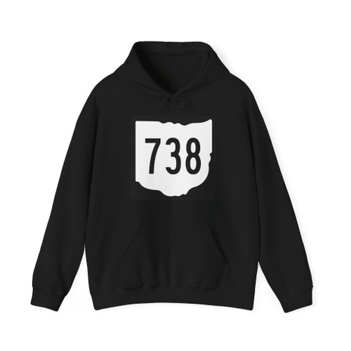 OH-738 1967 (Ohio) (Road Sign) Hoodie