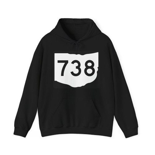 OH-738 (Ohio) (Road Sign) Hoodie