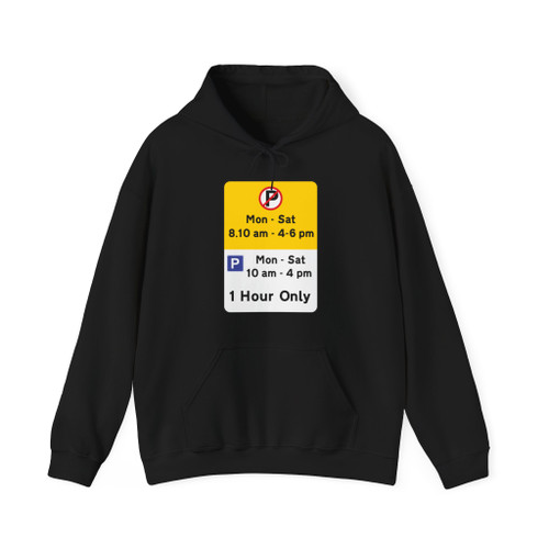Parking Management India 3 (Germany) (Road Sign) Hoodie