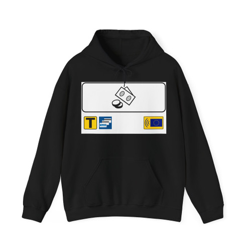 Segnale cassa automatica  carte  telepedaggio - Italia (Italy) (Road Sign) Hoodie