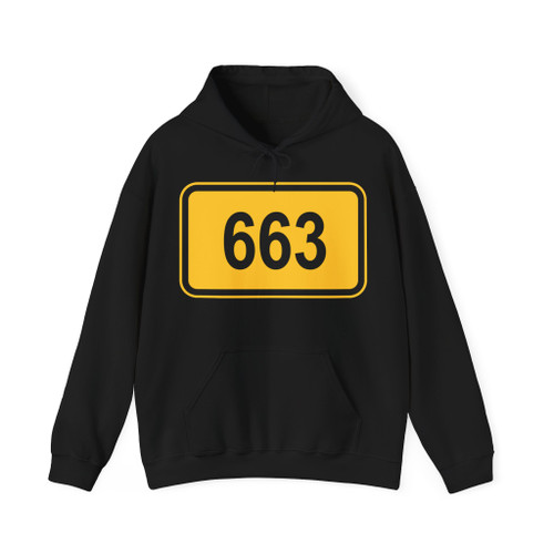 Tabliczka DW663 (Poland) (Road Sign) Hoodie