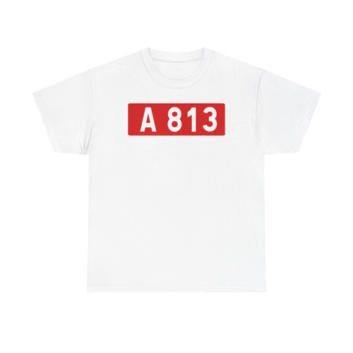 Autoroute française 813 (France) (Road Sign) T-Shirt