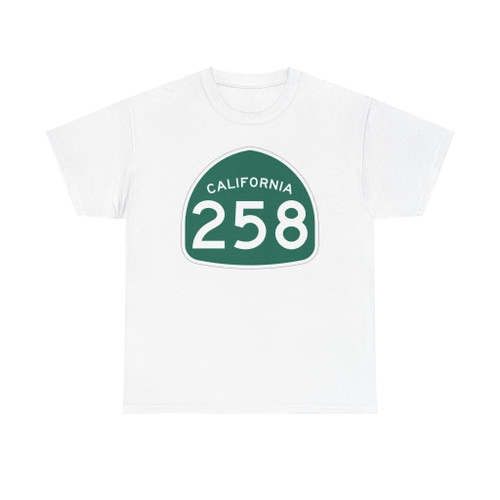 California 258 (California) (Road Sign) T-Shirt