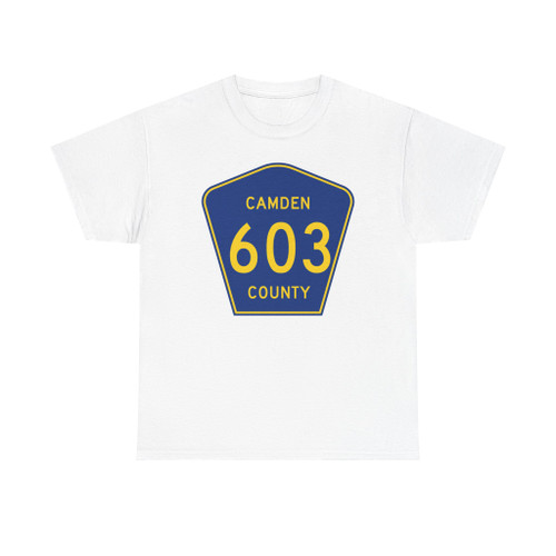 Camden County 603 (New Jersey) (Road Sign) T-Shirt