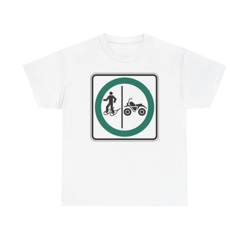 CA-QC road sign P-120-25-D (Canada) (Road Sign) T-Shirt