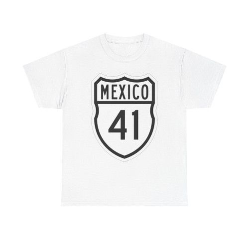 Carretera federal 41 (Mexico) (Road Sign) T-Shirt
