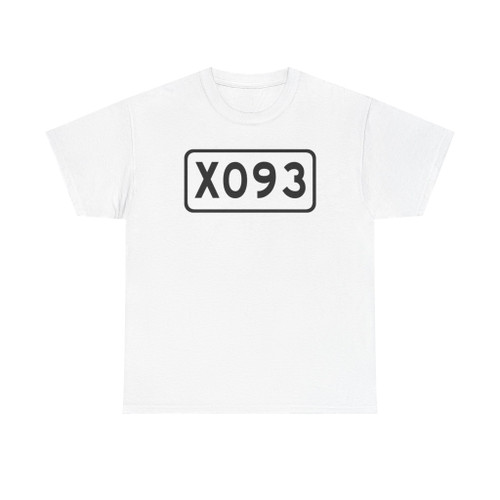 China County Road X093 (China) (Road Sign) T-Shirt