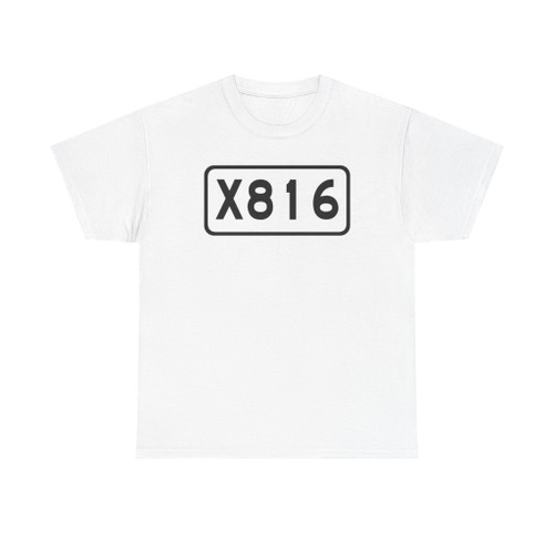 China County Road X816 (China) (Road Sign) T-Shirt