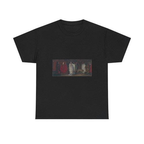 Edwin Austin Abbey (1852-1911) %22King Lear,%22 Act I, Scene I - Oil on Canvas 1898 - T-Shirt