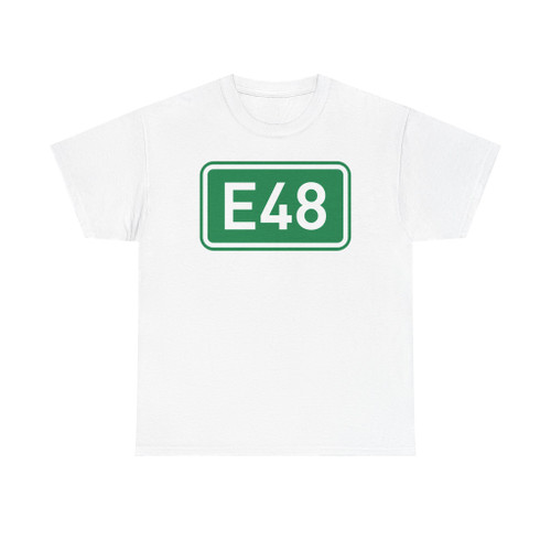 CZ traffic sign IS17 - E48 (Czech Republic) (Road Sign) T-Shirt