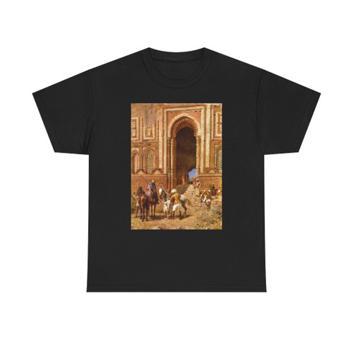 Edwin Lord Weeks (1849-1903) Gateway of Alah-Ou-Din, Old Delhi - oil on canvas - T-Shirt