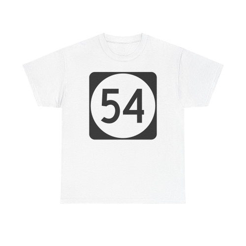Elongated circle 54 (United States) (Road Sign) T-Shirt