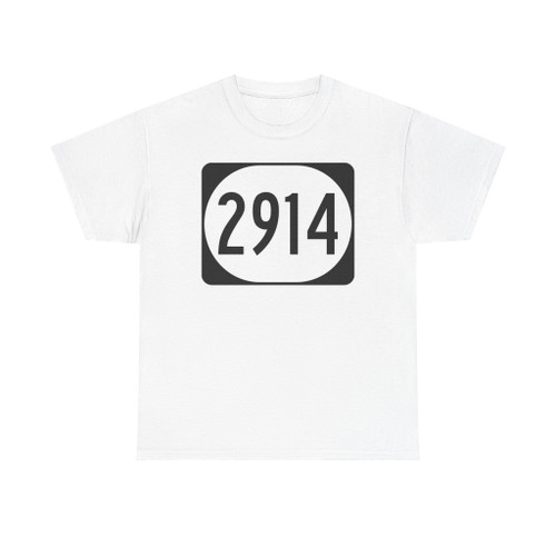 Elongated circle 2914 (United States) (Road Sign) T-Shirt