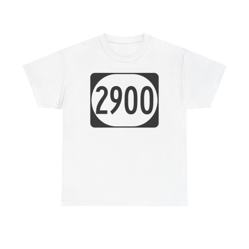 Elongated circle 2900 (United States) (Road Sign) T-Shirt