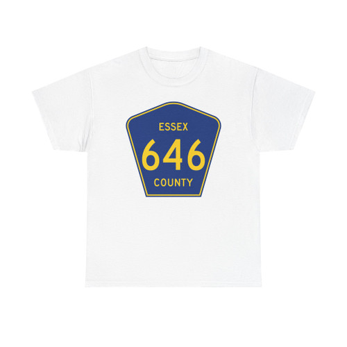 Essex County Route 646 NJ (New Jersey) (Road Sign) T-Shirt