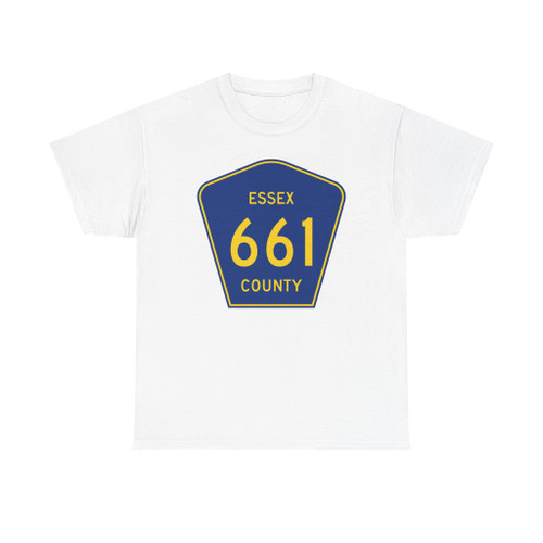 Essex County Route 661 NJ (New Jersey) (Road Sign) T-Shirt