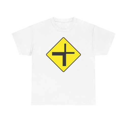 IE road sign W-006-R (Ireland) (Road Sign) T-Shirt