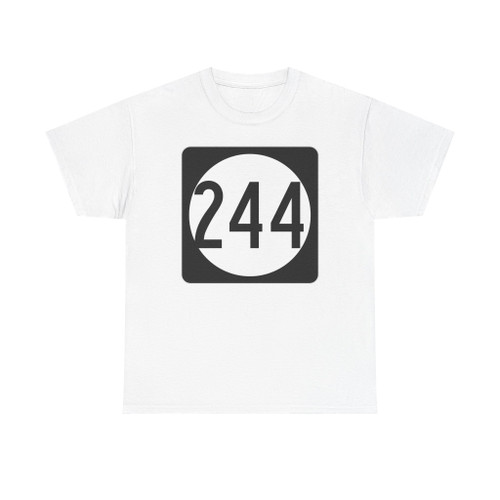 Iowa 244 (Iowa) (Road Sign) T-Shirt