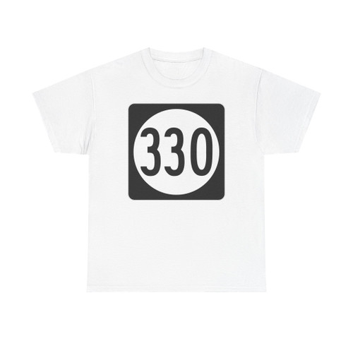 Iowa 330 (Iowa) (Road Sign) T-Shirt