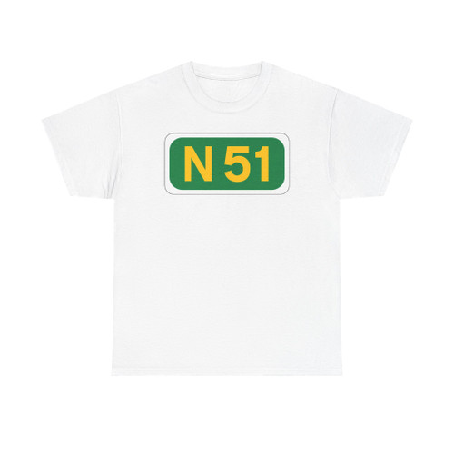 IRL N51 (Ireland) (Road Sign) T-Shirt
