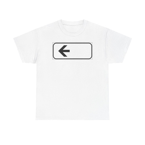 Italian traffic signs - inizio orizzontale modello II 5-b1 (Italy) (Road Sign) T-Shirt