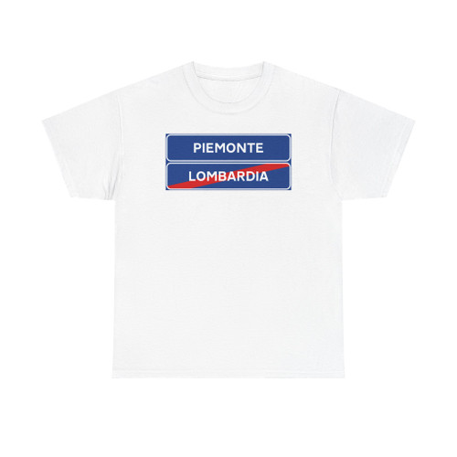 Italian traffic signs - segnale di inizio e fine regione figura II 275 (Italy) (Road Sign) T-Shirt